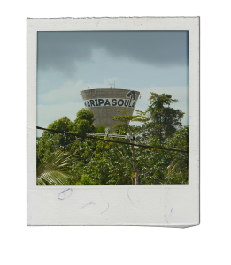 photo polaroid du chateau de maripasoula