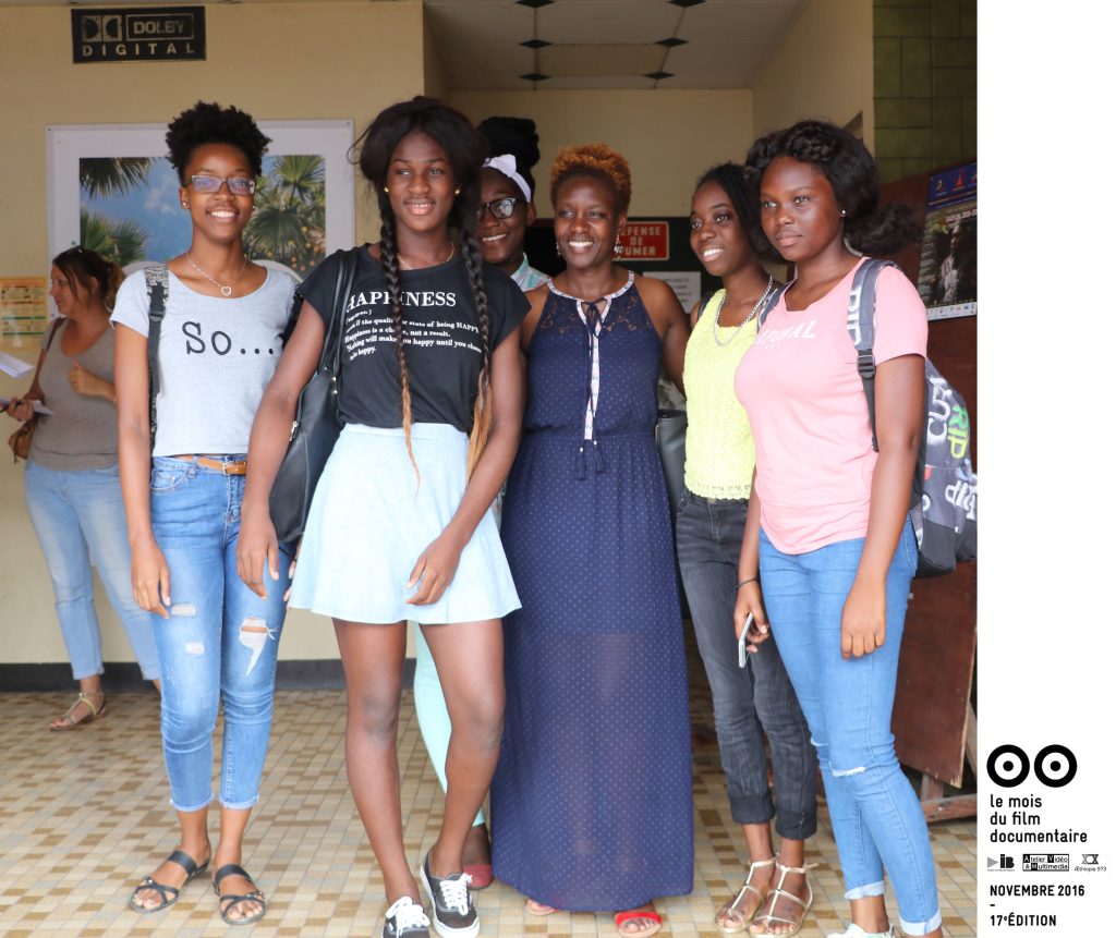 Séance rencontre entre les lycéens de Saint-Laurent-du-Maroni et Rokhaya Diallo autour du film documentaire"Les Marches de la Liberté"