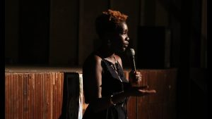 Rokhaya Diallo à Saint Laurent du Maroni