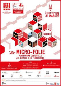 Affiche de l'ouverture de la Micro-Folie de Saint-Laurent du Maroni