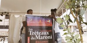 Atelier AOC pendant le festival des Tréteaux du Maroni 2022