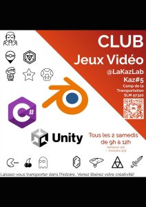Club Jeux vidéos à la Kazlab