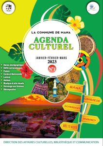 Agenda culturel Mana Janvier-février-mars