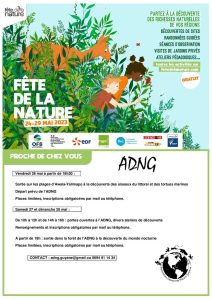 Programme ADNG Fête de la Nature du 24 au 29 mai