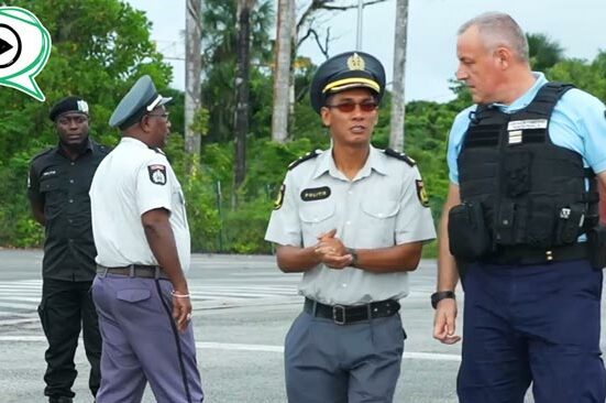 PREMIERE PATROUILLE CONJOINTE ENTRE GENDARMERIE FRANCAISE ET POLICE SURINAMAISE