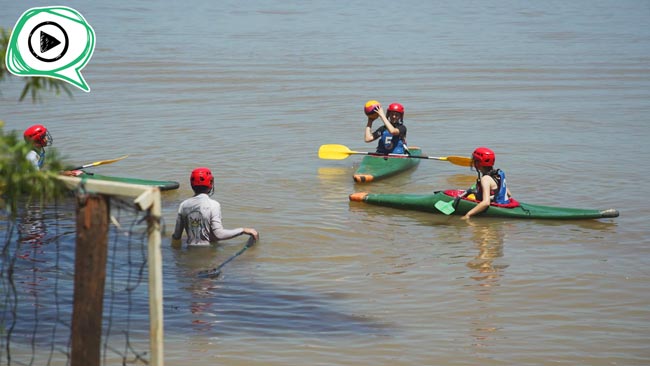 Journée portes ouvertes de reprise au Cosma Canoë Kayak du Maroni