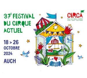 Affiche du 37e Festival du cirque Actuel