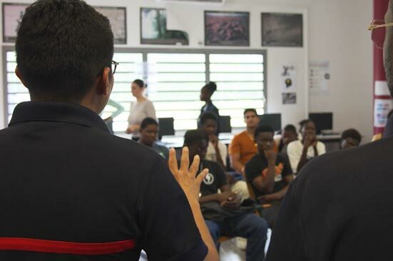 Forum des métiers au lycée Raymond Tarcy