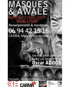 Affiche atelier Oscar Adogo