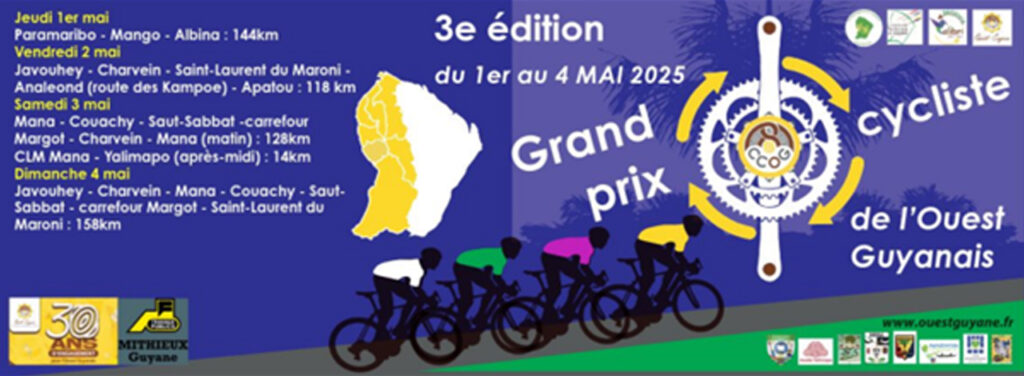 Affiche grand prix cycliste de l'Ouest