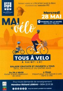 Affiche de la 3ème journée "Tous à vélo"