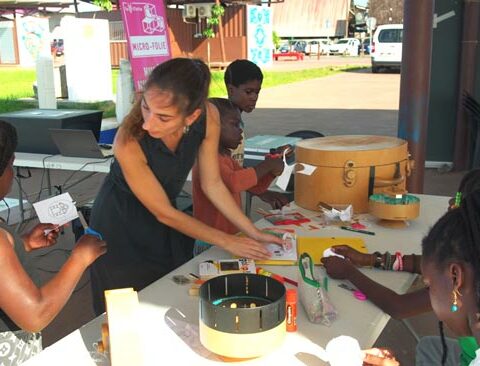 Clin d’Œil sur la création : la berge de la Charbonnière en lumière