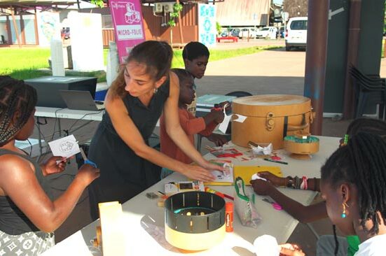 Clin d’Œil sur la création : la berge de la Charbonnière en lumière