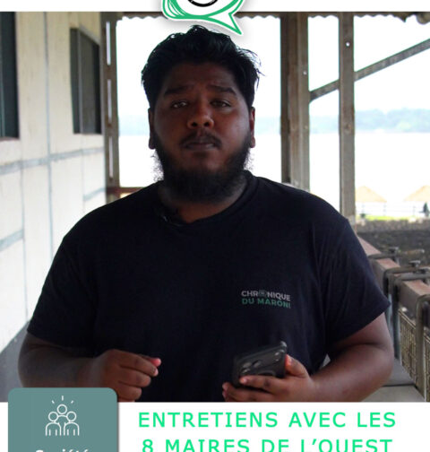 Annonce série des entretiens des 8 maires des communes de l'Ouest de la Guyane
