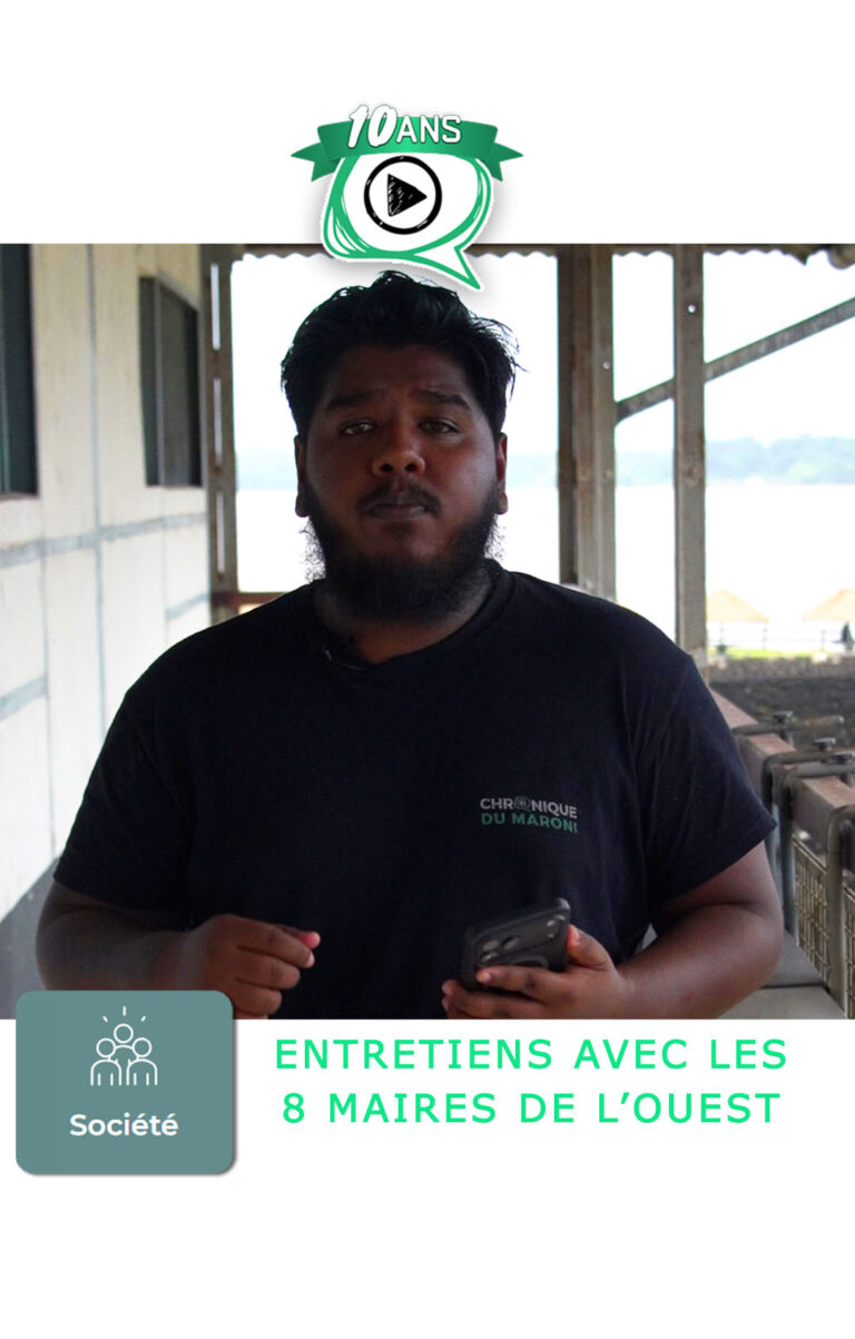 Annonce série des entretiens des 8 maires des communes de l'Ouest de la Guyane