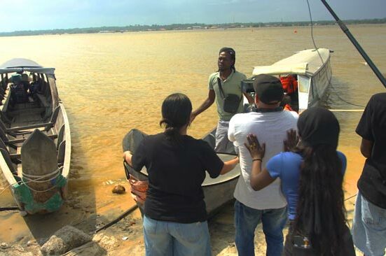 Les élèves du lycée Bertène Juminer tournent un épisode d'une série qui a remporté un prix d'écriture en hexagone