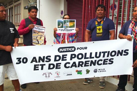 6 associations et deux habitants du Haut Maroni ont assigné l’Etat français devant le tribunal administratif de Cayenne pour carence fautive dans sa lutte contre l’orpaillage illégal