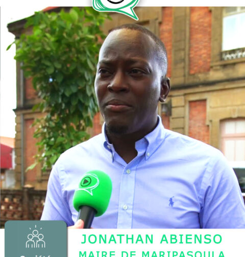 Jonathan Abienso, maire de Maripasoula