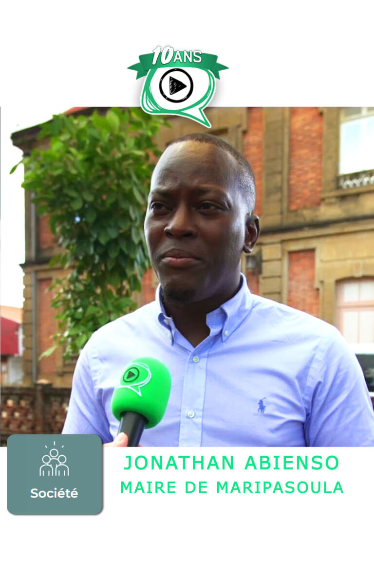 Jonathan Abienso, maire de Maripasoula