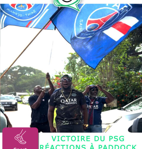 Le PSG remporte sa 2ème ligue des champions : Réactions à Paddock