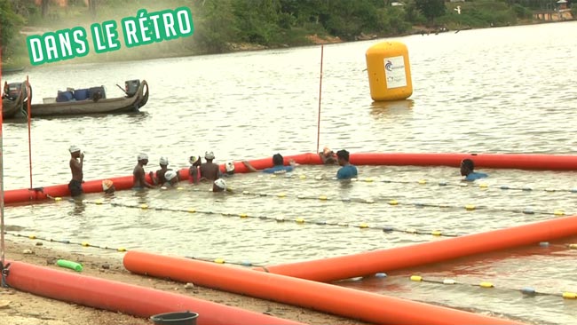 L'apprentissage de la nage pour les enfants des villes et villages du Maroni et de l'Oyapock, organisé par l'association "Ma Guyane Nage"