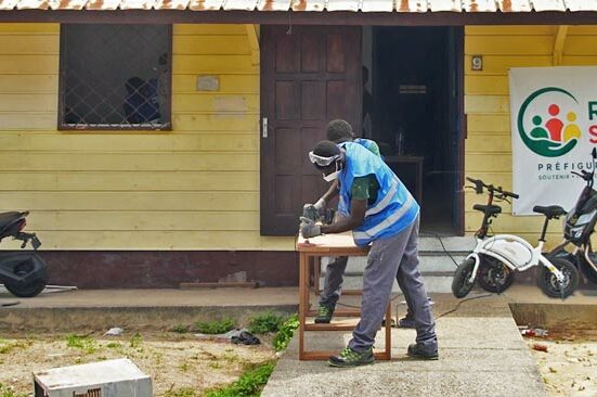 chantier-école « Mayouri Jeunes en Action », destiné aux jeunes de 16 à 25 ans